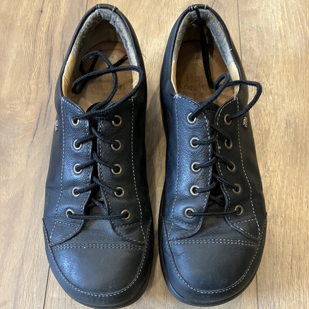 Black Leather Men's Shoes